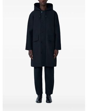 MHL by Margaret Howell Button-Up Parka - Blue