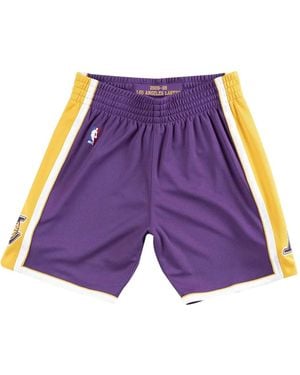 Mitchell & Ness Nba Lakers Shorts - Lila