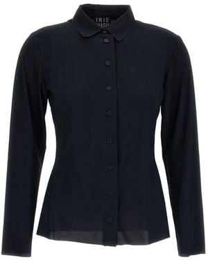 Irie Long-Sleeve Button-Up Shirt - Blue