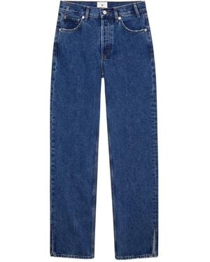 Anine Bing Roy High-Waist Jeans - Blue