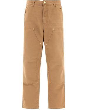 Carhartt Hose im Layering-Look - Natur