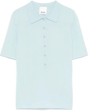 Allude ウールトップ - ブルー