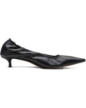 Atp Atelier 35Mm Valfurva Pointed Pumps - Black