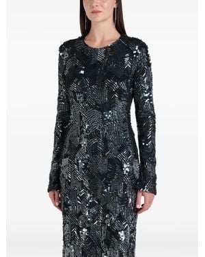 ilta Vestido largo con lentejuelas - Negro