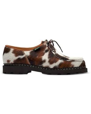 Paraboot Michael Cowhide Derby Shoes - Brown
