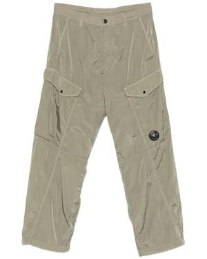 C.P. Company Lens-Detail Cargo Trousers - Grey