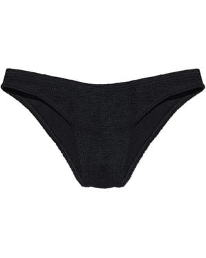 Bondeye Sign Textured Bikini Bottom - Black