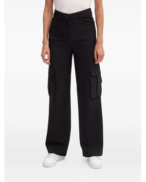Sisley Cargo-Pocket Pants - Black