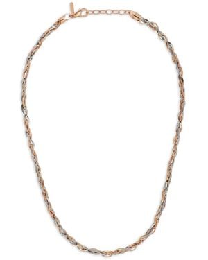 Desmo Weave Necklace - Metallic