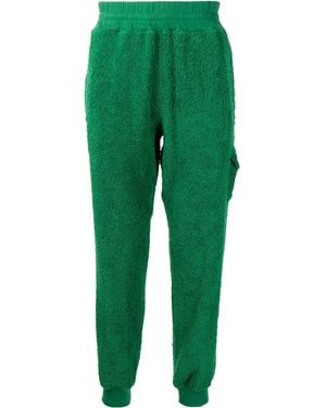 Undercover Textured Cotton Trousers - Green