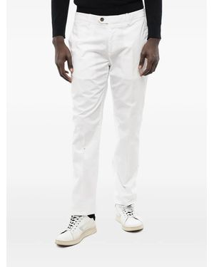 Corneliani Belt-Loops Trousers - White