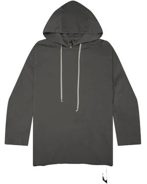 Rick Owens Long-Sleeve Hoodie - Grey
