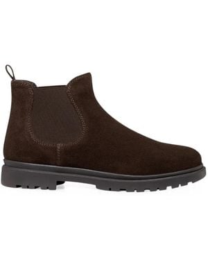 Geox Andalo Chelsea-Boots Mit Wildleder-Finish - Braun