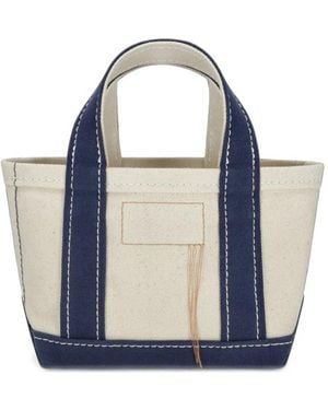 Fortela Mini Aly Canvas Tote Bag - Blue