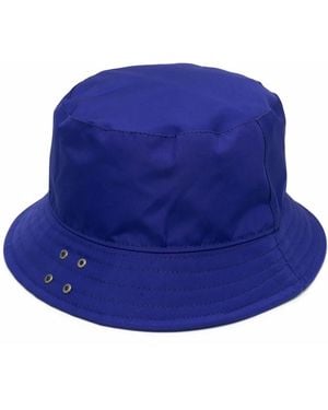 MSGM Rivet Detail Bucket Hat - Blue