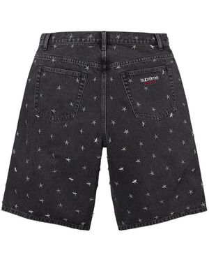 Supreme Tiger-Stripe Mesh Shorts in Red for Men | Lyst