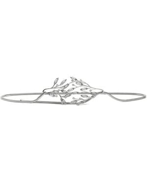 Lanvin Leaf-Motif Belt - White