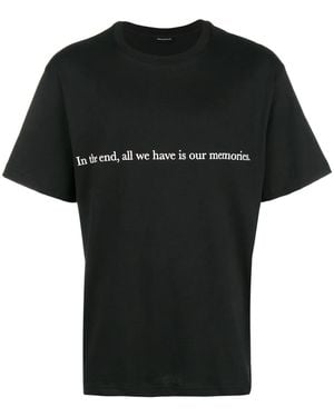Throwback. Memories T-Shirt - Black