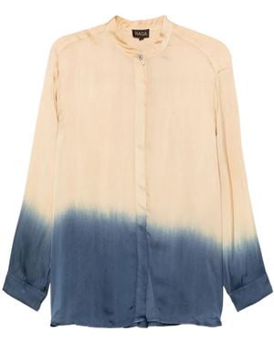 Yavi Tie-Die Print Blouse - Blue