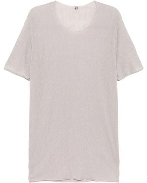 Label Under Construction ラウンドネック Tシャツ - ホワイト