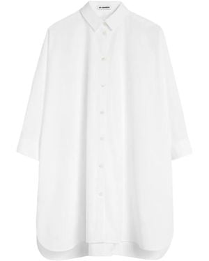 Jil Sander Cotton Shirt - White