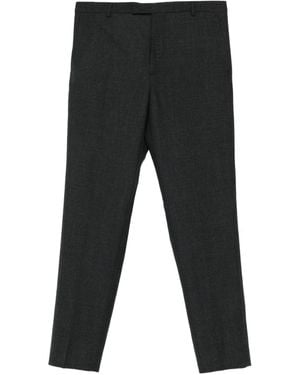 Gucci Checked wool trousers - Schwarz