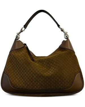 Gucci Medium B Monogram Shoulder Bag - Green