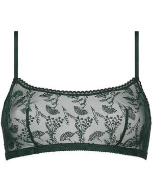 Eres Brin Crop Top Bra - Gray