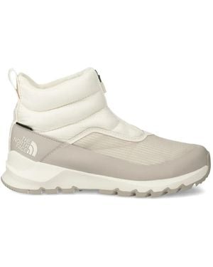 The North Face Thermoball Progressive Zip Ii Wp Quilted Boots - White