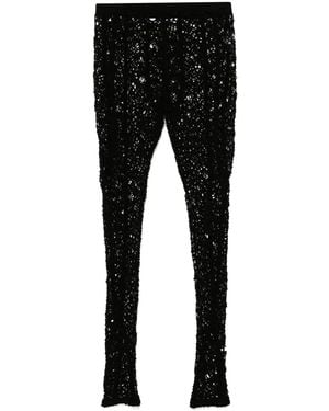Julius Cut-Out Pants - Black