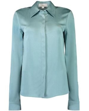 Michael Kors Hansen Collared Shirt - Blue