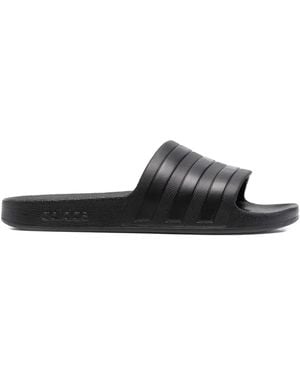 adidas Adilette Aqua Stripes Slides - Black