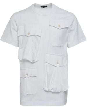 Comme des Garçons Pocket T-Shirt - White