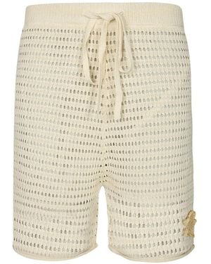 Commas Short En Crochet - White