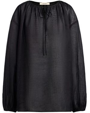 12 STOREEZ Rami Blouse - Black