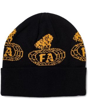 Fucking Awesome Flea The World Beanie Hat - Black
