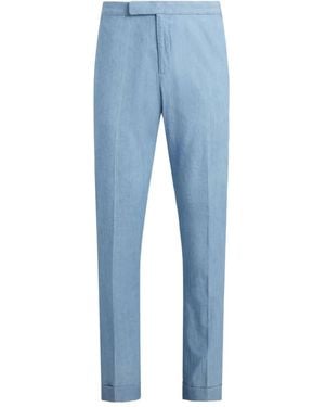 Polo Ralph Lauren Cotton Trousers - Blue