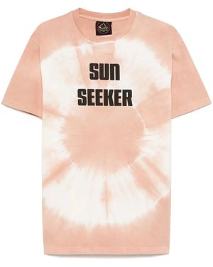 Mauna Kea Shibori Tシャツ - ピンク