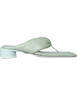 Miista 30Mm Knotted Heeled Sandals - Green