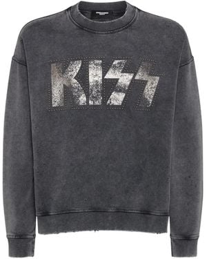DSquared² Sweater Met Tekst - Grijs