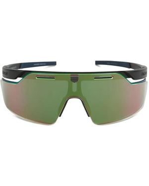 Tag Heuer Shield-Frame Sunglasses - Green