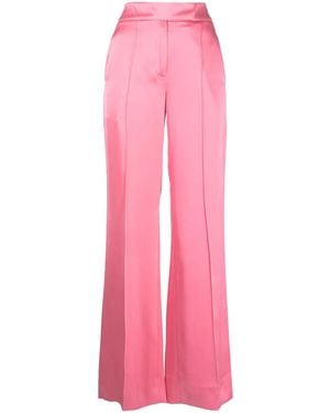 Sa Su Phi High-Waisted Flared Pants - Pink