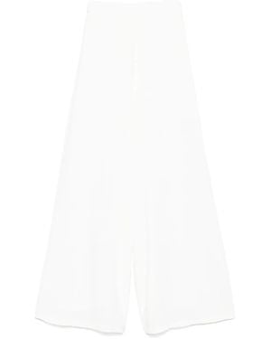 MOUTAKI Ausgestellte Hose - Weiß