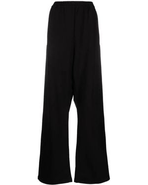 Balenciaga Wide-Leg Trousers - Black