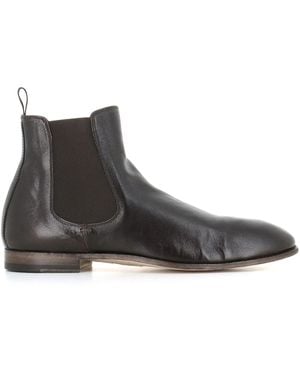 Officine Creative Solitude 004 チェルシーブーツ - ブラウン
