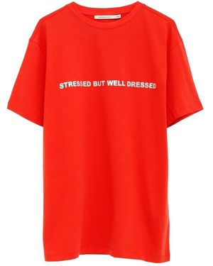 Paloma Wool Stress Tシャツ - レッド
