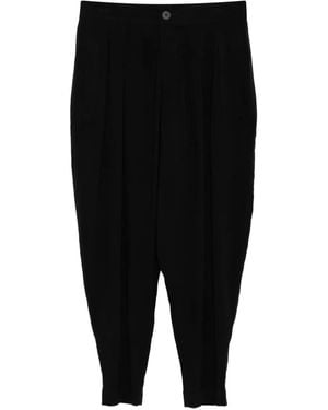 Tessitura Body Couture タックパンツ - ブラック
