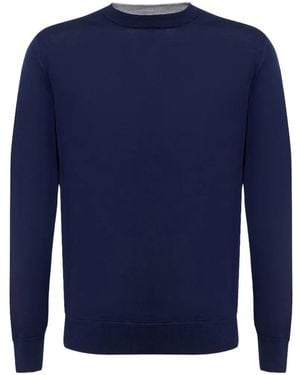 Eleventy Sea Island Sweater - Blue