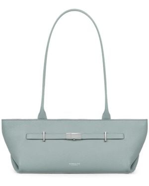 DeMellier Bolso De Hombro New York Granulado - Azul