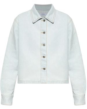 Off-White c/o Virgil Abloh Shirt With Logo - Blue